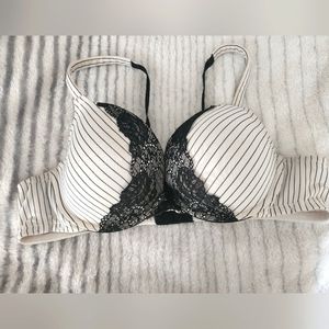 Lane Bryant striped push up bra